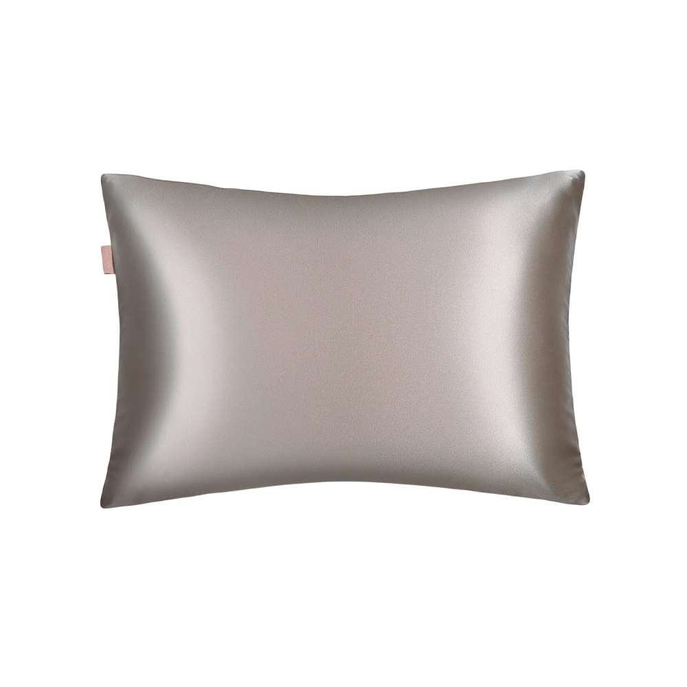 MON MOU Soft Silk Pillowcase Taupe - Наволочка з натуральним 100% шовком MON MOU Soft Silk Pillowcase Taupe - Наволочка з натуральним 100% шовком
